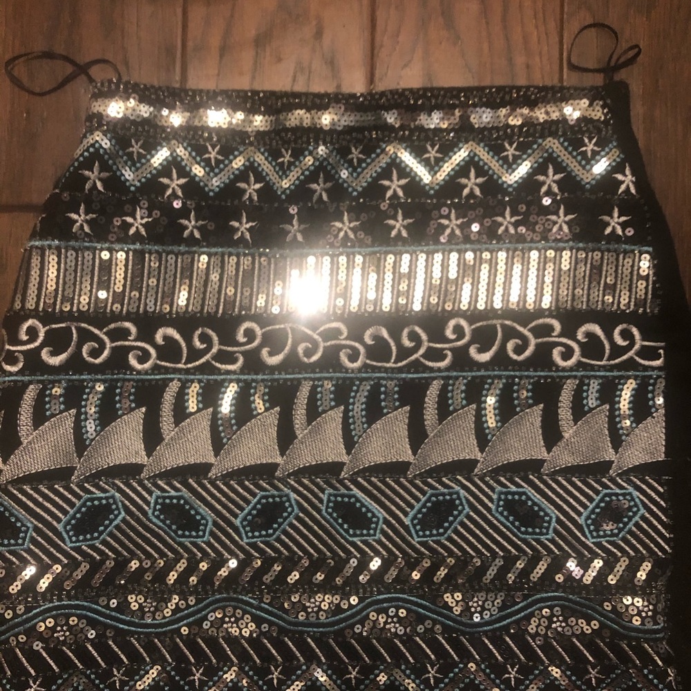 Sequin skirt